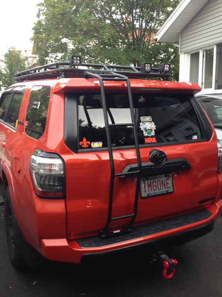 Finally got ladder mounted.