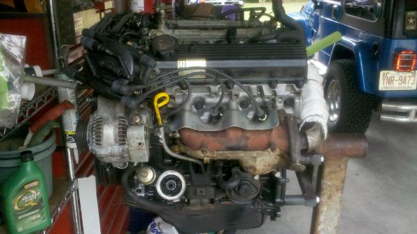 finished engine