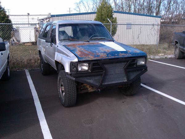 Finished front end