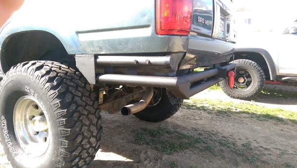 Finished product. Tubes capped. Bed lined.