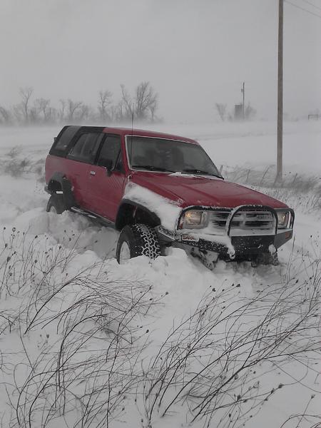 Finnally got some snow!!!