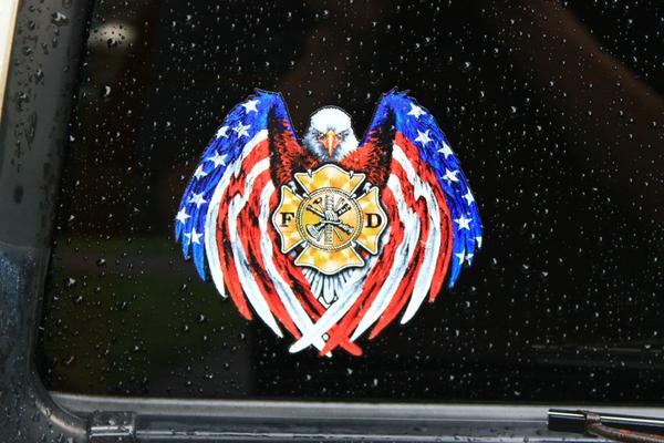 Fire dept. decal