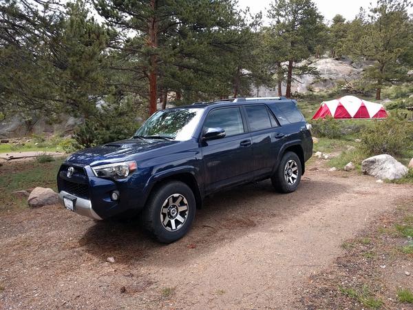 First camping trip for the T4R