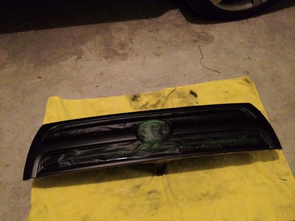 first coat done