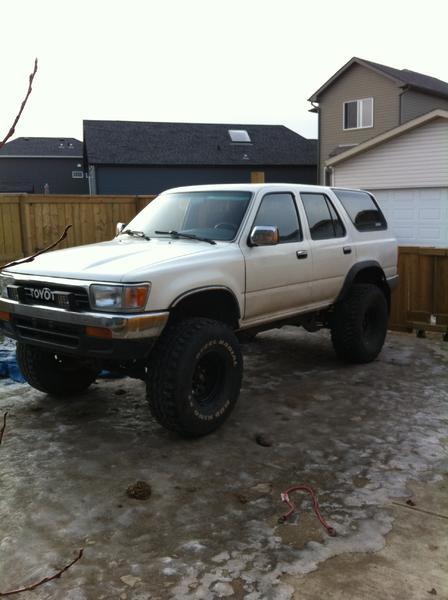 First day I got my 1992 Toyota 4Runner