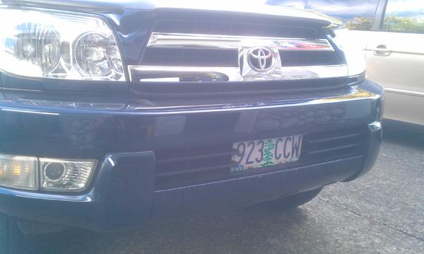 First mod. Hid plate.