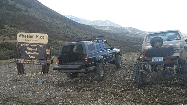 First mountain trip.