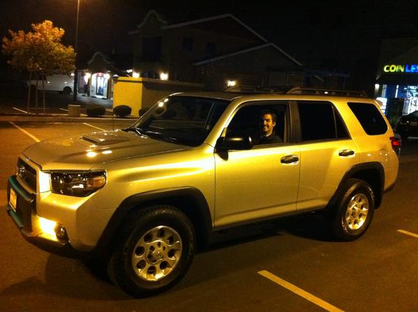 first night home from the dealer