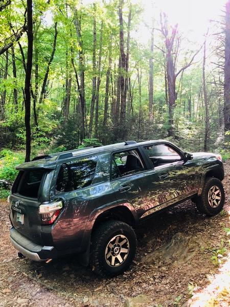 First off road excursion in Pisgah National Forest. 5/13/2018