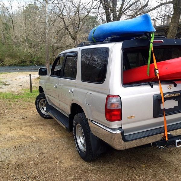First paddle of 2014 with the new ride