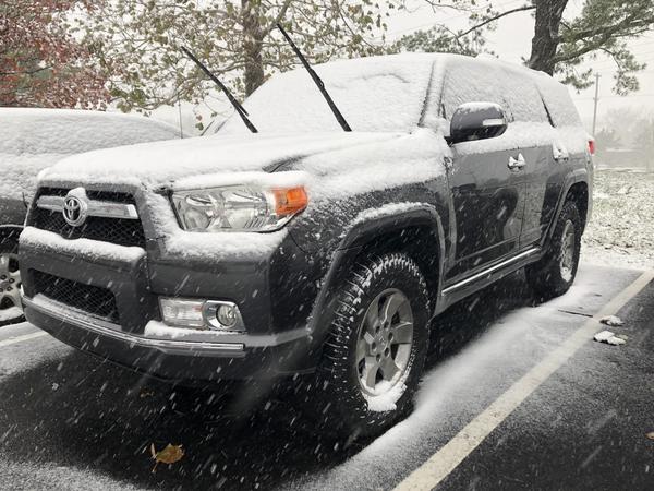 First snow of the year, new Falken Wildpeaks ftw(s)