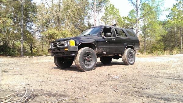 First time I took this truck out on the trails. Didn't go in the mud though