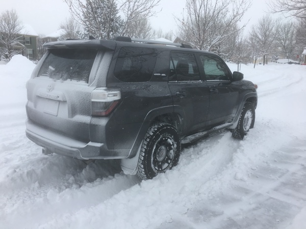 First time in the snow