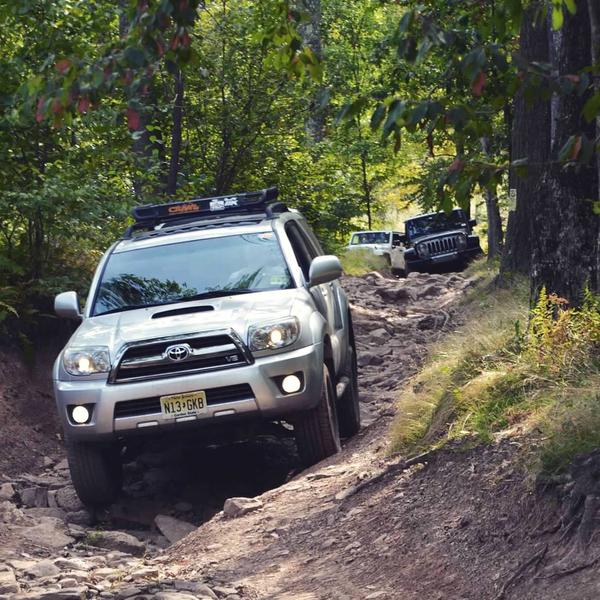 First time out at Rausch Creek! Leading the Jeeps along the way!