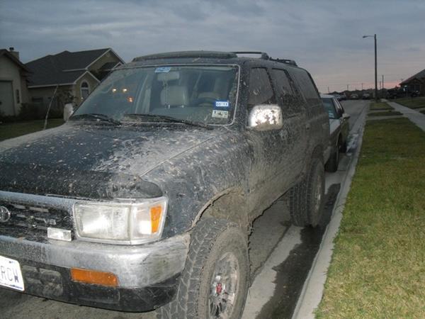 First trip after heavy rain