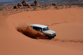 FJ's first trip to the dunes