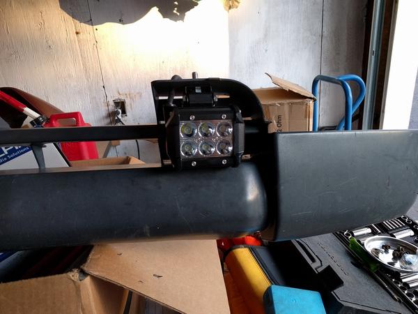 Fog light install