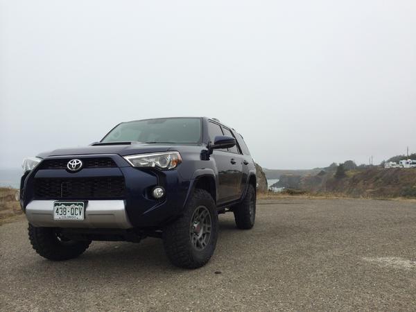 Foggy day in California.