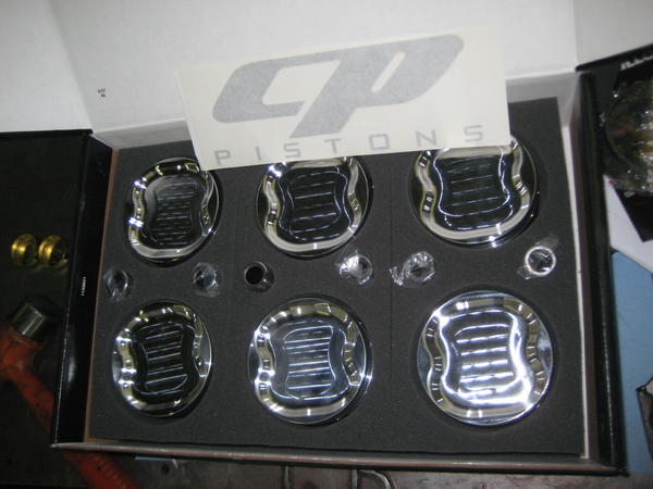 forged pistons 8.5:1 compression .040 over