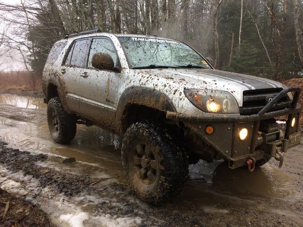 Found some mud on the way to work!
