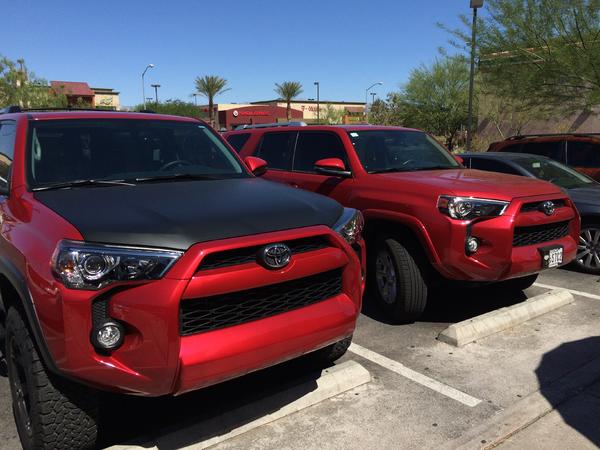 Found this red Runner next to me when I was leaving Egg Works on Father's Day