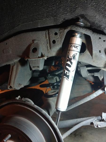 Fox 2.0 Rear Shocks and Eibach springs. 1.5" lift