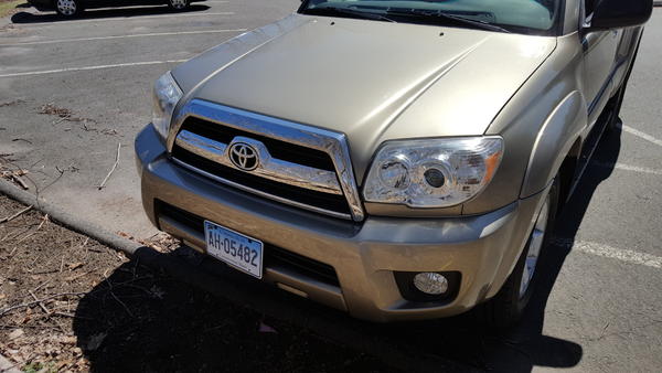 Fresh from the dealer - Front.