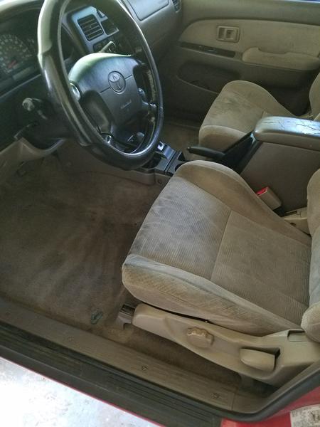 Freshly cleaned interior