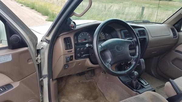 from drivers door