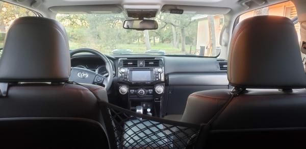 from the backseat