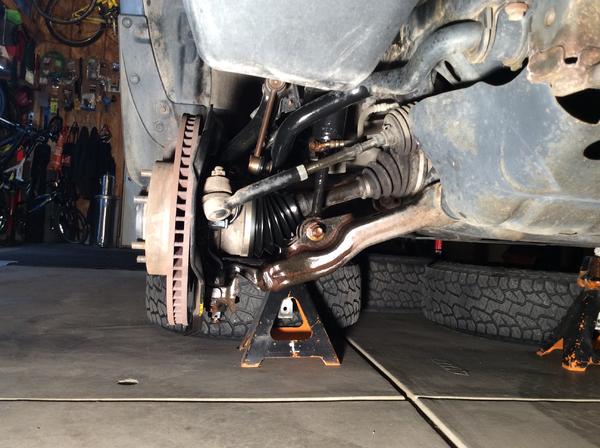 Front before XREAS removal