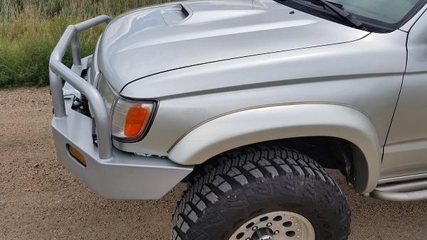 front bumper from side