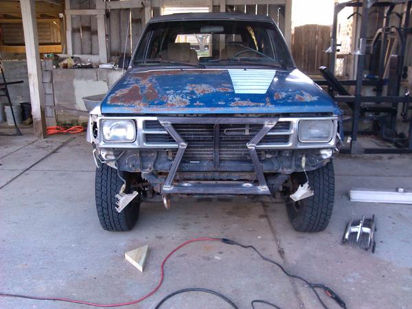 Front Bumper in Progress