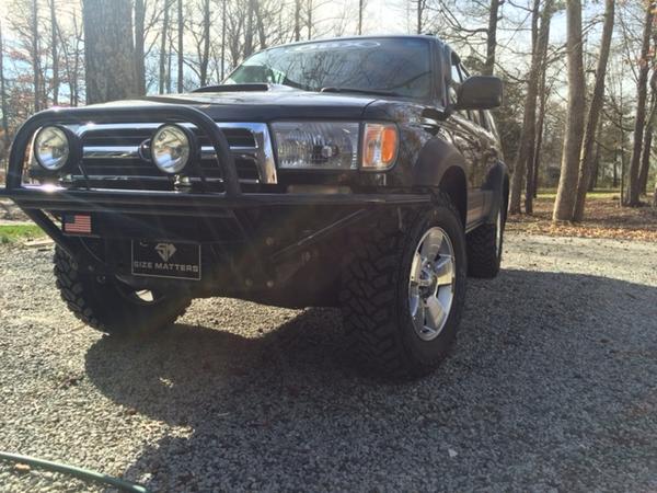 Front bumper up close (size matters)