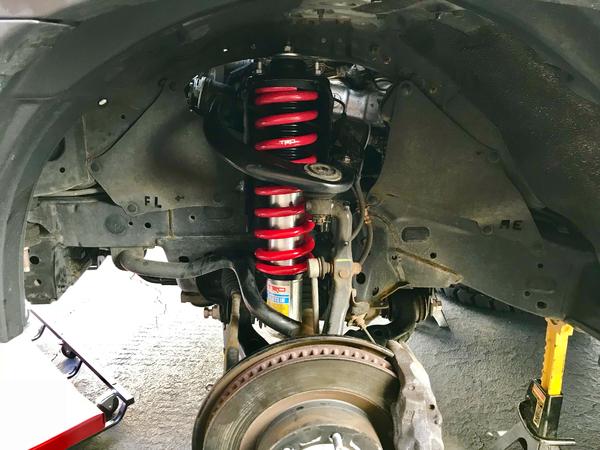 Front Coilover install