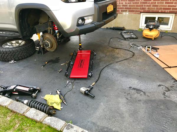 Front Coilover install
