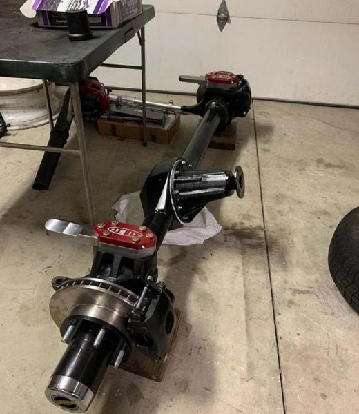 front diamond axle