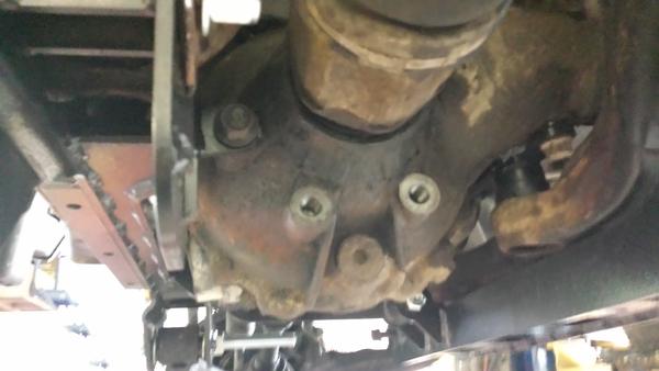 front drop brackets installed