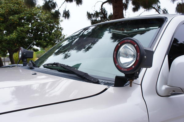Front HID Spot Lights