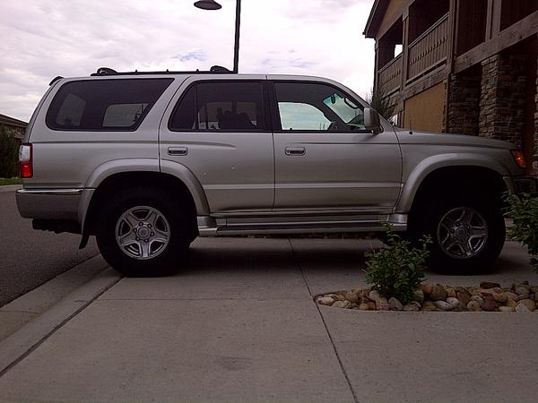 Front lift on.