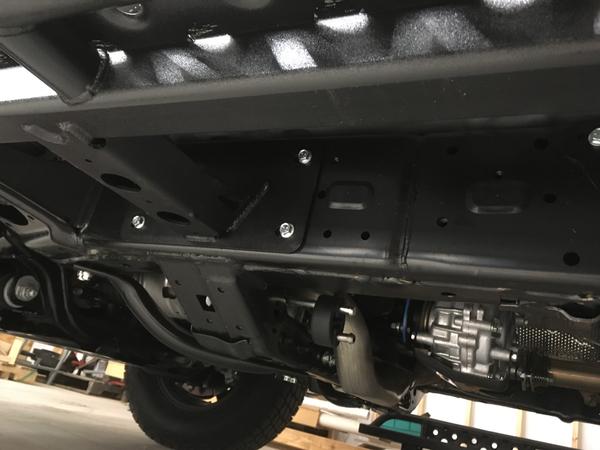 Front mounting point.