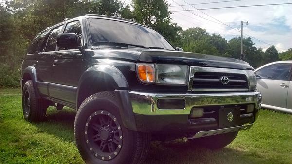 front, no boards, added Tacoma skidplate