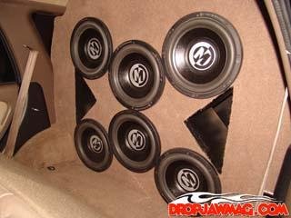 front of the wall 6 memphis m1 subs