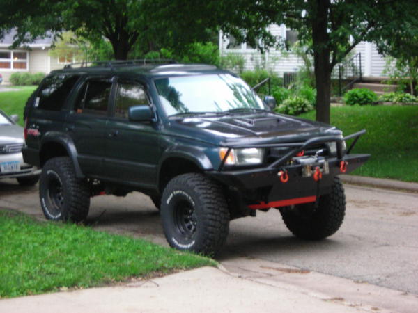 front pic shows the front bumper and skids i built