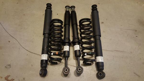 Front Shocks/Springs and Rear Shocks - Off 2016 TEP at 1538 miles.