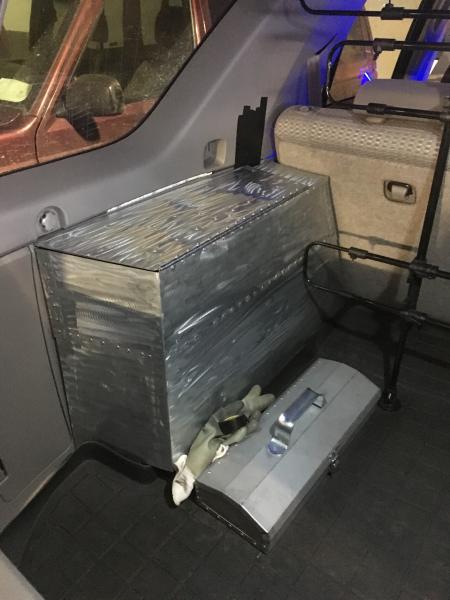 front side cargo box closed