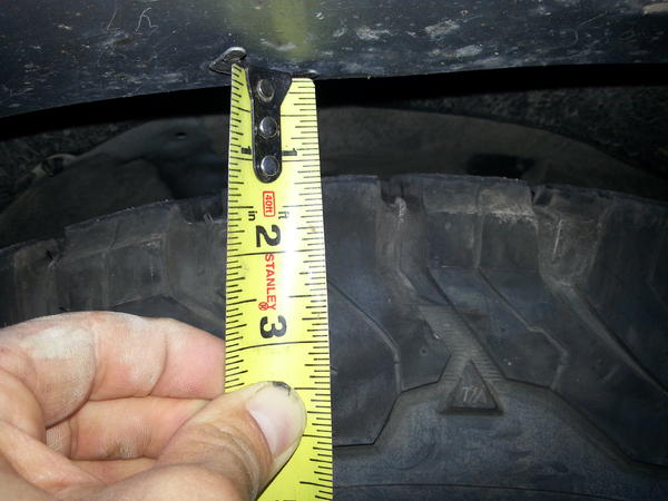 Front sway bar connected,  stuffed wheel 1.25"