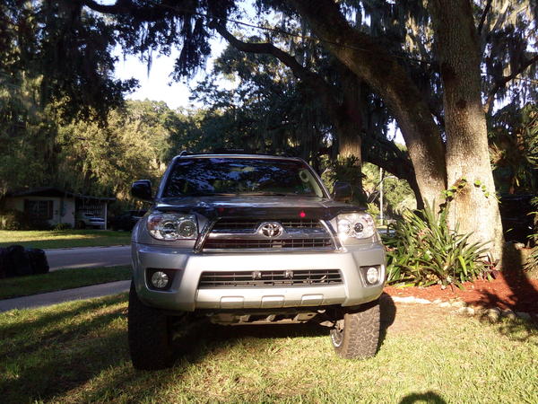 Front view showing additional clearance :)