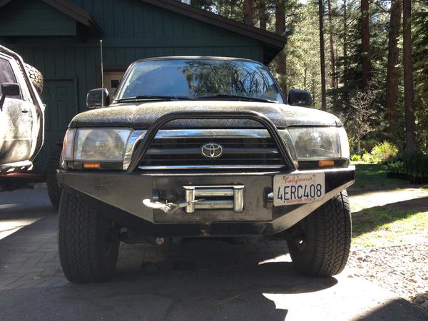 Front winch bumper front