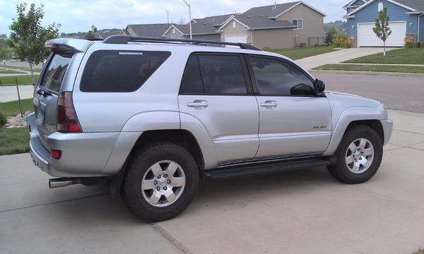 Front windows tinted to match factory tinted rear